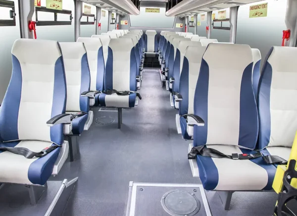 EICHER 55 SEATER LUXURY BUS AC / NON AC PUSH BACK SEAT - Image 11