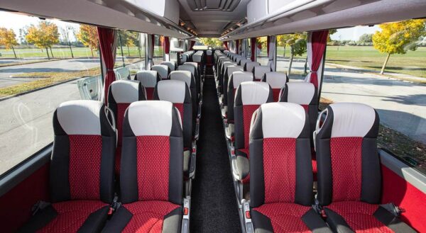 EICHER 58 SEATER LUXURY BUS AC / NON AC PUSH BACK SEAT - Image 11