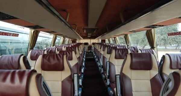 TATA 45 SEATER LUXURY BUS AC / NON AC PUSH BACK SEAT - Image 17